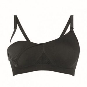 Brassière allaitement Seamless avec coques Noir 5096 - Anita Produits