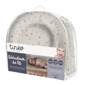 Réducteur de lit réversible 95x60 cm 0-6 mois - TINEO Produits