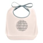 Bavoir d'apprentissage Pink Grid - BEABA Produits