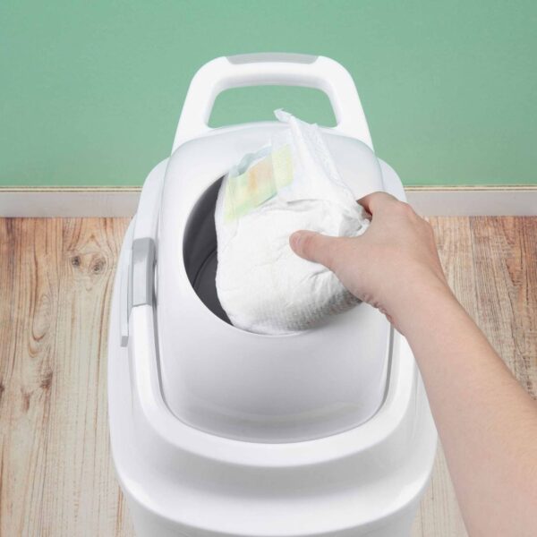 Poubelle à couches anti-odeurs gris - Bébé Confort Produits