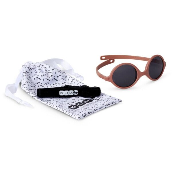 Lunettes de soleil Diabola 2.0 0-1 an Terracotta - KI ET LA Produits