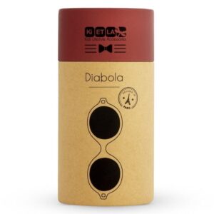 Lunettes de soleil Diabola 2.0 0-1 an Terracotta - KI ET LA Produits