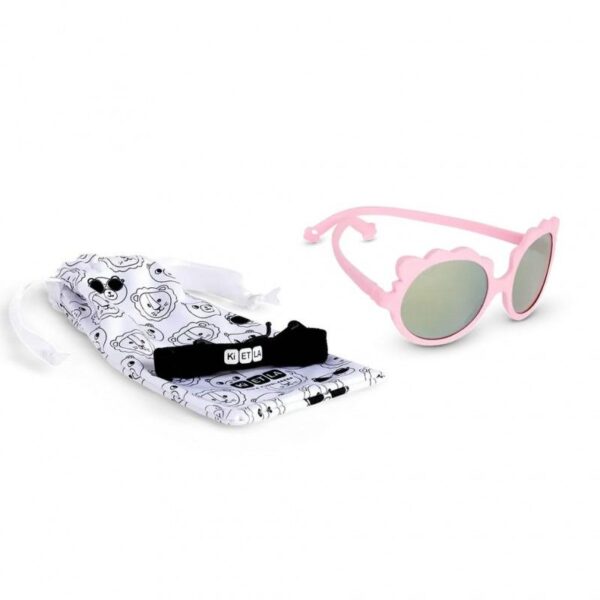 Lunettes de soleil Lion 2-4 ans Rose Bubble gum - KI ET LA Produits