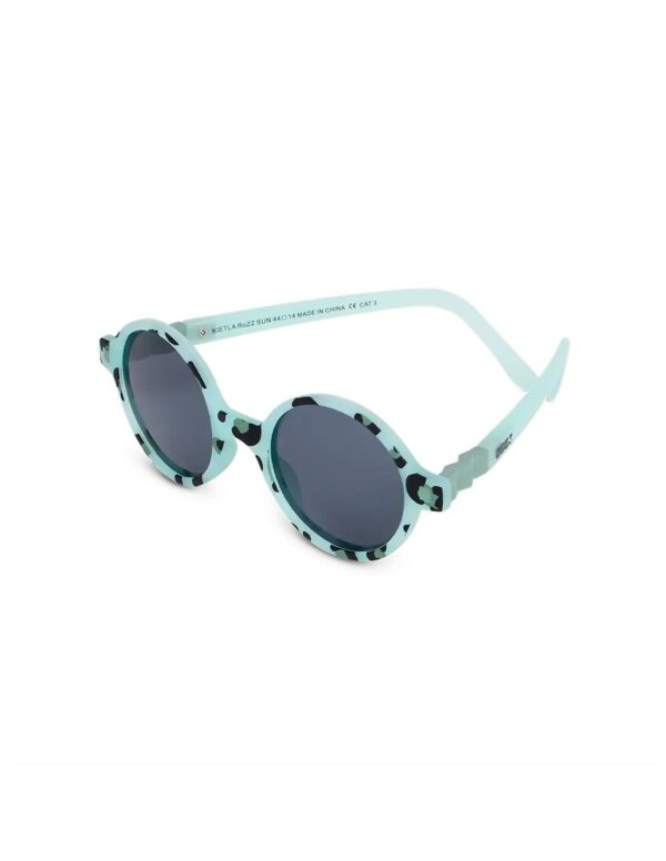 Lunettes de soleil Rozz 6-9 ans Leopard vert - Ki et La Produits