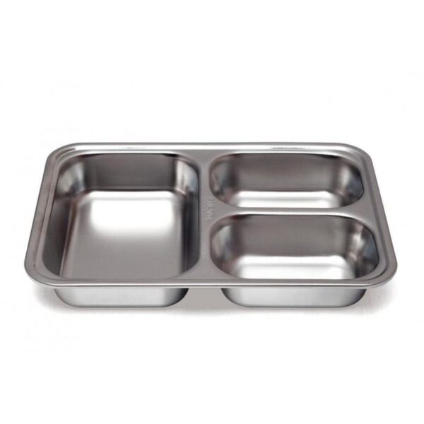 Plateau 3 compartiments enfant inox Produits