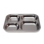 Plateau 4 compartiments enfant inox Produits