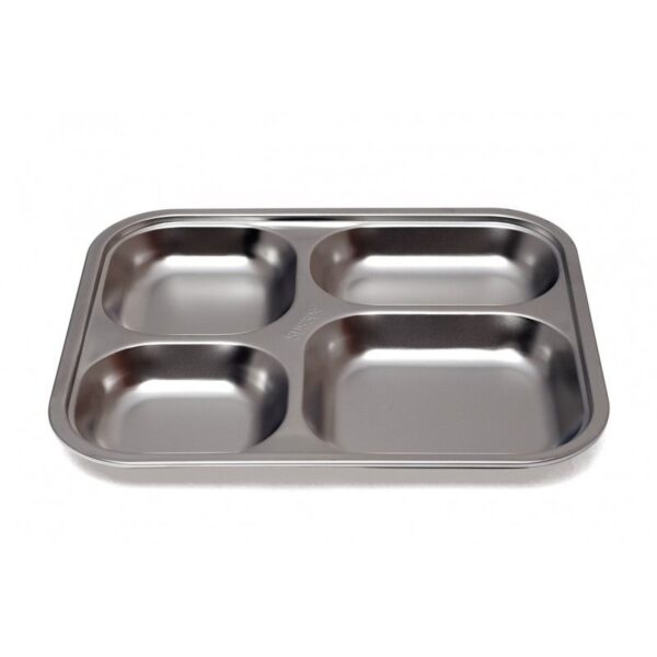 Plateau 4 compartiments enfant inox Produits