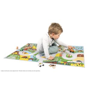 Tapis de jeu campagne - Janod Produits