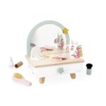 Coiffeuse de table en bois licorne blanc - Janod Produits