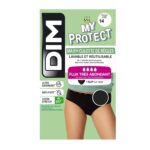 Culotte Menstruelle My Protect Lavable Flux Abondant Noir - DIM Produits