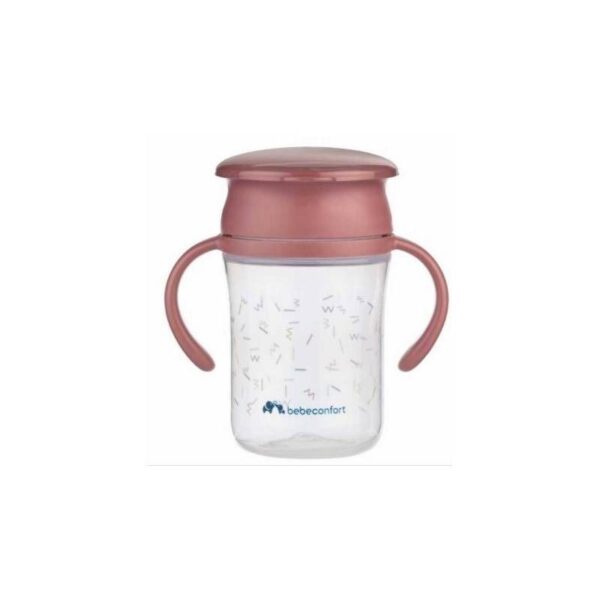 Tasse anti Fuites 360° 280ml terracota - Bébé Confort Produits