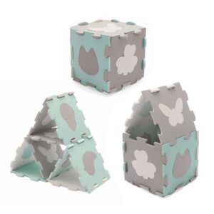 Tapis puzzle shape enfant Luno mousse Mint - Kinderkraft Produits