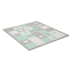 Tapis puzzle shape enfant Luno mousse Mint - Kinderkraft Produits