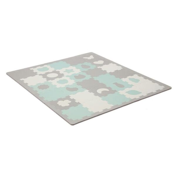 Tapis puzzle shape enfant Luno mousse Mint - Kinderkraft Produits