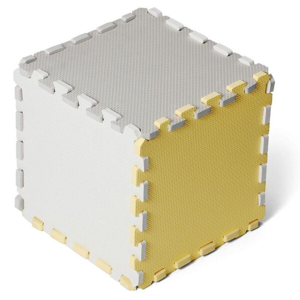 Tapis puzzle enfant Luno mousse jaune - Kinderkraft Produits