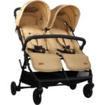 Poussette Buggy Duo Jumeaux Mellizo Camel - Ding Produits