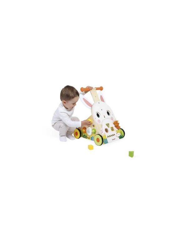 Chariot de marche Lapin - Janod Produits