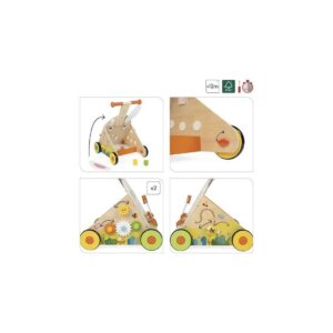 Chariot de marche Lapin - Janod Produits