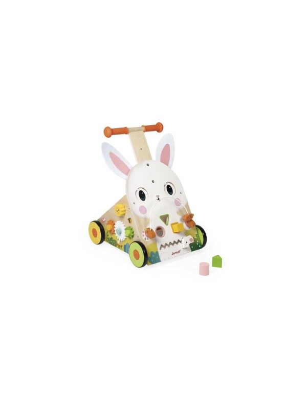 Chariot de marche Lapin - Janod Produits