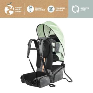 Porte-bébé de randonnée Moov & Hike Vert Sauge - Babymoov Produits