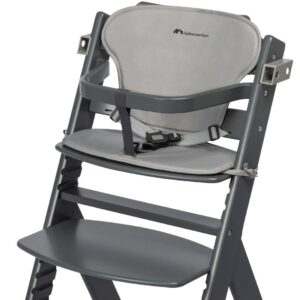 Chaise haute Timba avec coussins gris - Bébé Confort Produits