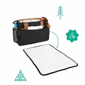 Organisateur de poussette Easy Travel Noir - Badabulle – Image 4