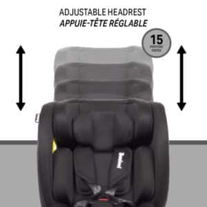 Siège d’Auto i-Size 40-150cm 0-36kg Nora Noir - Baninni – Image 9