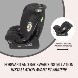 Siège d’Auto i-Size 40-150cm 0-36kg Nora Noir - Baninni – Image 7