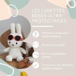 Lunette de soleil bandeau Glee Citron 0-9 mois - Béaba – Image 3