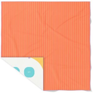 Serviette de plage 2 en 1 multicolore L 180x100cm - Quut – Image 3