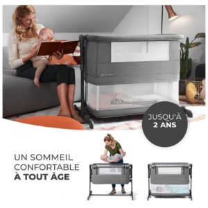 Lit cododo Neste Grow dark grey - Kinderkraft – Image 4