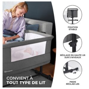 Lit cododo Neste Grow dark grey - Kinderkraft – Image 5