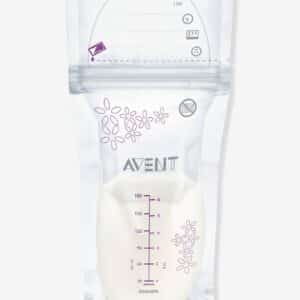 Lot de 25 sachets de conservation pour lait maternel transparent - Philips AVENT – Image 3