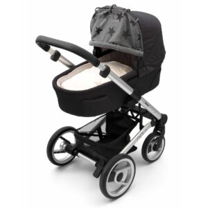 Pare-soleil universel – Protection UV pour poussette et nacelle Etoiles grises - Dooky – Image 5