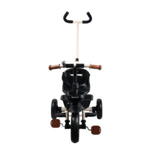 Tricycle évolutif Cara avec barre de poussée beige – Baninni – Image 3