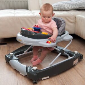 Trotteur Bébé Classic 2-en-1 Gris - Baninni – Image 4