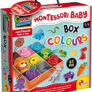 Boîte d’Apprentissage Tri Couleurs – Montessori Baby – Image 1