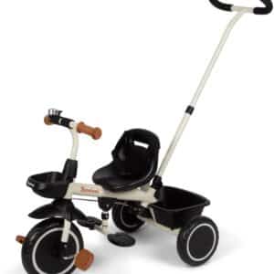 Tricycle avec barre de poussée Cara Beige - Baninni – Image 1