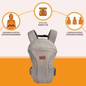 Porte-Bébé Sacco Luxe Sable 3-en-1- Baninni – Image 5