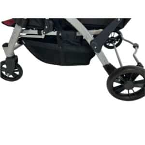 Poussette Quadruple bordeaux (4 places) – Image 6