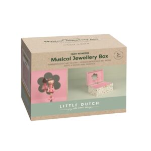 Boîte à bijoux musicale Rose - Little Dutch – Image 2