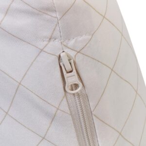 Coussin de Maternité Nomade Mini Moon Jersey Grid Beige - Candide – Image 6