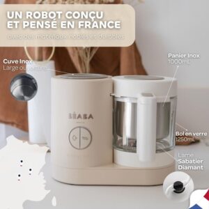 Robot Cuiseur Vapeur Bébé Babycook Néo Clay 6 en 1 - BÉABA – Image 5