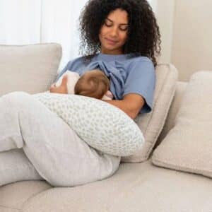 Coussin de grossesse et d'allaitement B.LOVE XXL Oeko-Tex vert - Doomoo – Image 7