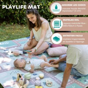 Tapis de Motricité XL Reversible Play Life Arch - Béaba – Image 5