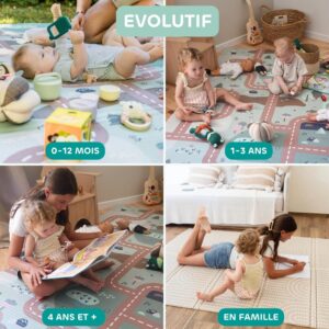 Tapis de Motricité XL Reversible Play Life Arch - Béaba – Image 4
