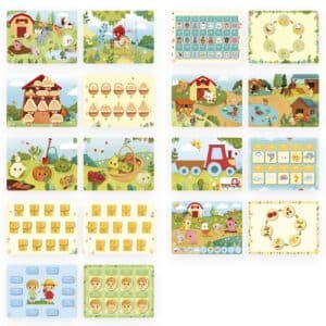 Busy Book Ferme Multicolore - Janod – Image 6