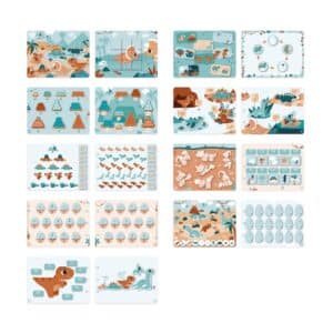 Busy Book Dino Multicolore - Janod – Image 9