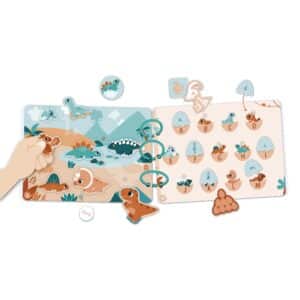 Busy Book Dino Multicolore - Janod – Image 4