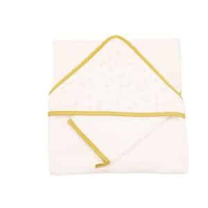 Coffret sortie bain + gant de toilette Leafy Bunny 75x75 cm - Domiva – Image 1